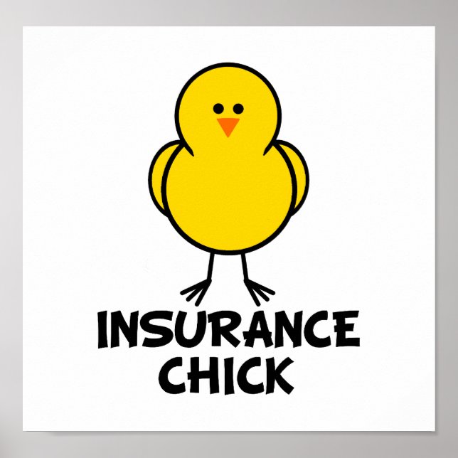 Försäkringens Chick Poster (Framsidan)