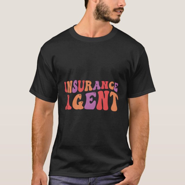 Försäkringsbyrån Agent Worker T Shirt (Framsida)