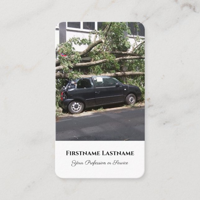 Försäkringsmäklare för bilförsäkringsmäklare visitkort (Framsida)