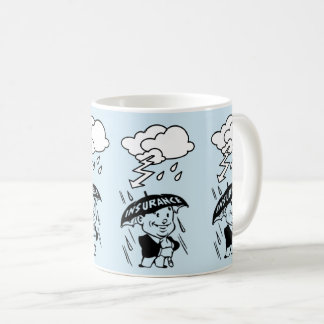 Försäkringsprincip för skydd och säkerhet kaffemugg