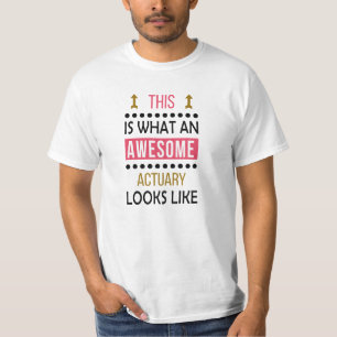 Försäkringsstatistikerfantastisk ser rolig t shirt