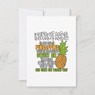 Försäkringstekniska Agenter är som ananas. Tack Kort