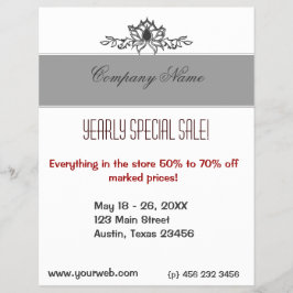 Försäljning av Lotus Flower Black White Teckning Reklamblad