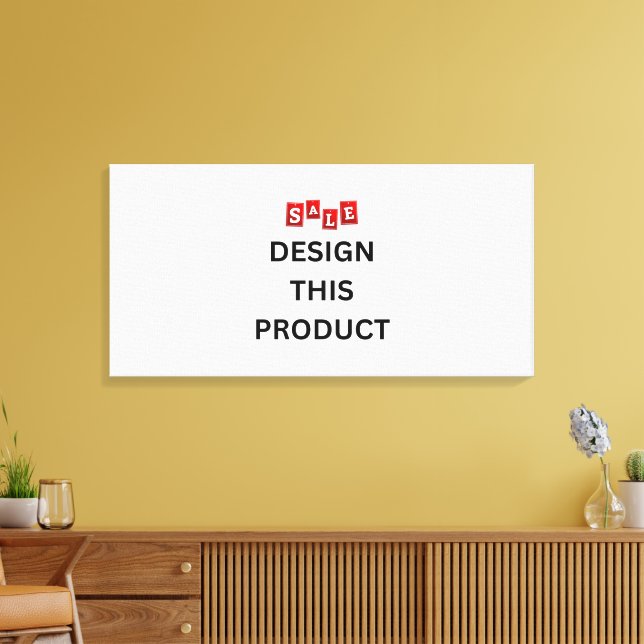 FÖRSÄLJNING! Kanvastryck Premium Wrapped 32" x 16" (Insitu (Vardagsrum))