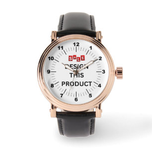 FÖRSÄLJNING! Manar Watch - Personlig Ro Guld Vinta Armbandsur