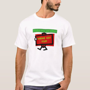 Försäljningen hemifrån bemannar t-shirt