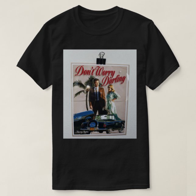 FÖRSÄLJNINGENS ursprungliga utformning av Dont Wor T Shirt (Design framsida)