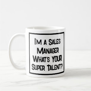 Försäljningshanterarens Toppen Talent. Kaffe Mugg