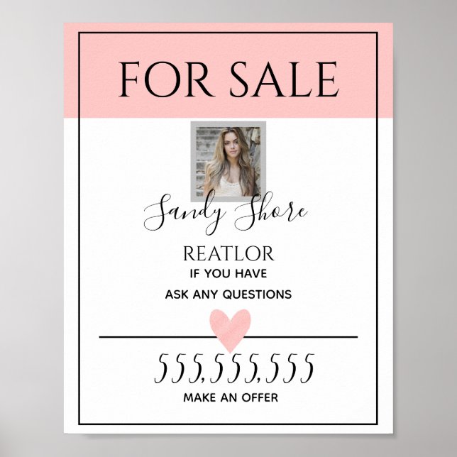 Försäljningshus Real Gods Sign, Real Poster (Framsidan)