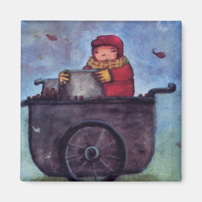 Försäljningskastanjer Magnet (Framsidan)