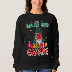 Försäljningsrepresentant Gnome Julgran Grupp Jul M T Shirt