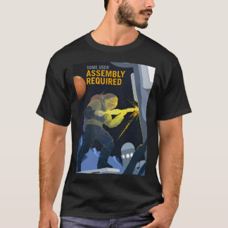 församlingen måste Bygga vår framtid på Mars och T Shirt