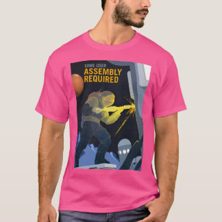 församlingen måste Bygga vår framtid på Mars och T Shirt