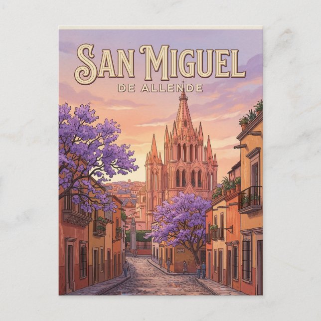 Församlingen San Miguel Arcángel Vykort (Framsida)