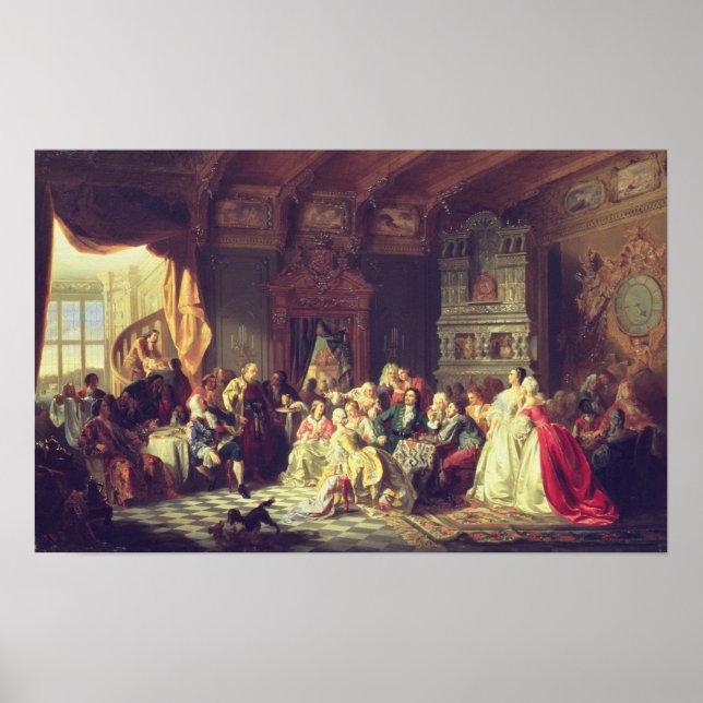 Församlingen under Peter i Underbaren Poster (Framsidan)