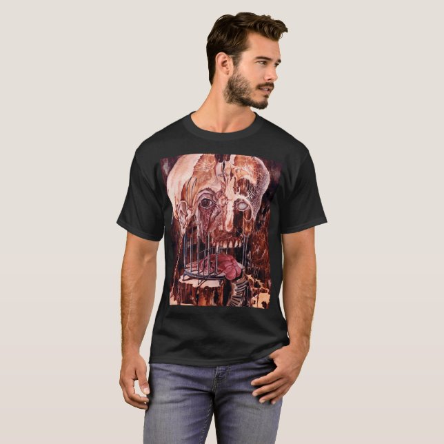 FÖRSÄMRING AV VARAR BESVÄRAD ÖVER MATERIEN T SHIRT (Hel framsida)