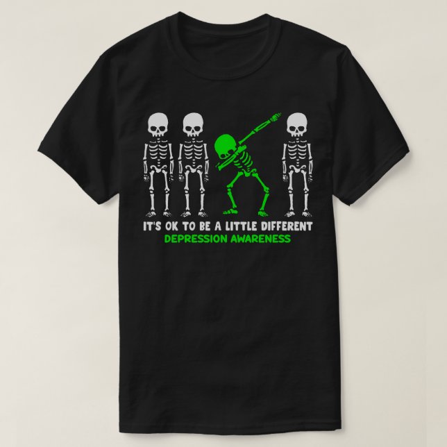 Försämringens medvetenhet om att det är okej att v t shirt (Design framsida)