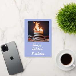 Försänkt födelsedagskort