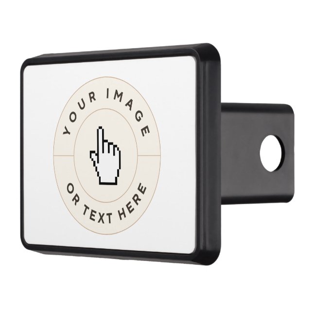 Försättsblad - Anpassningsbar (lägg till bild/text Dragkroksskydd (Vänster)