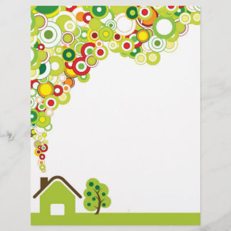 Försättsblad för naturhus reklamblad