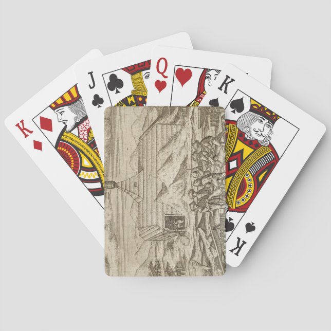 Förse med besättning dödandet och flåbjörnar, kortlek (Baksidan)