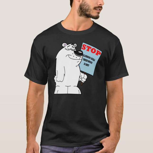 Försegla att klubba tee shirt (Framsida)