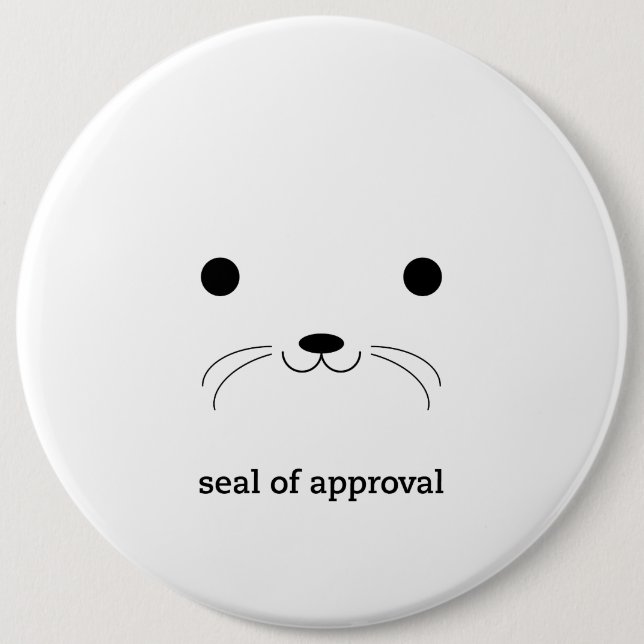 'Försegla av Approval Knapp (Framsida)