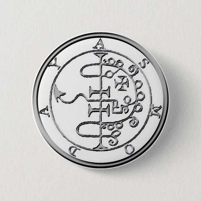 Försegla av Asmoday Asmodeus Knapp (Framsida)