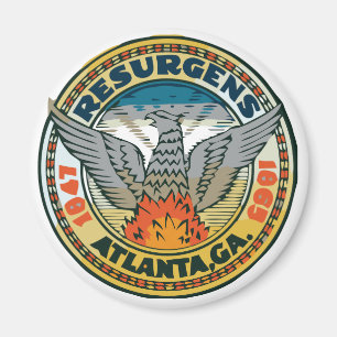 Försegla av Atlanta, Georgia Magnet