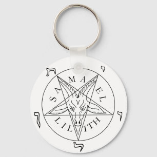 Försegla av Baphomet Nyckelring