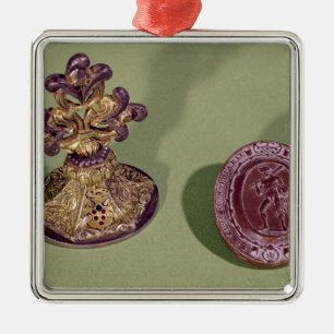 Försegla av Cosimo de Medici Julgransprydnad Metall