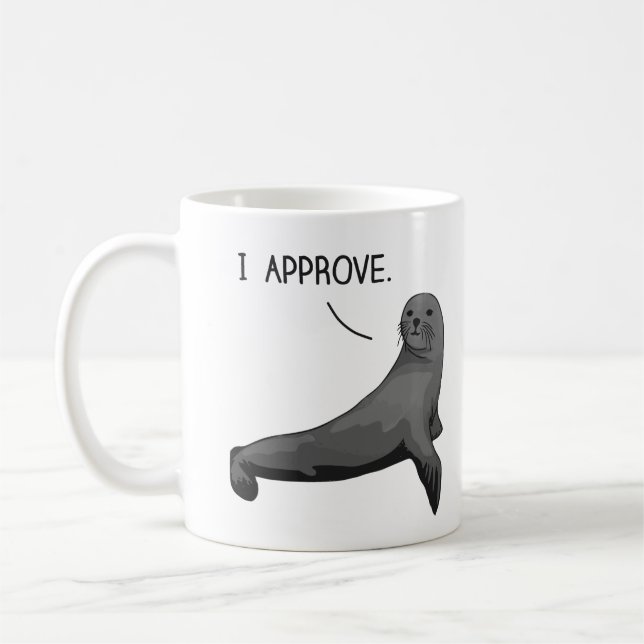 Försegla av godkännande kaffemugg (Vänster)