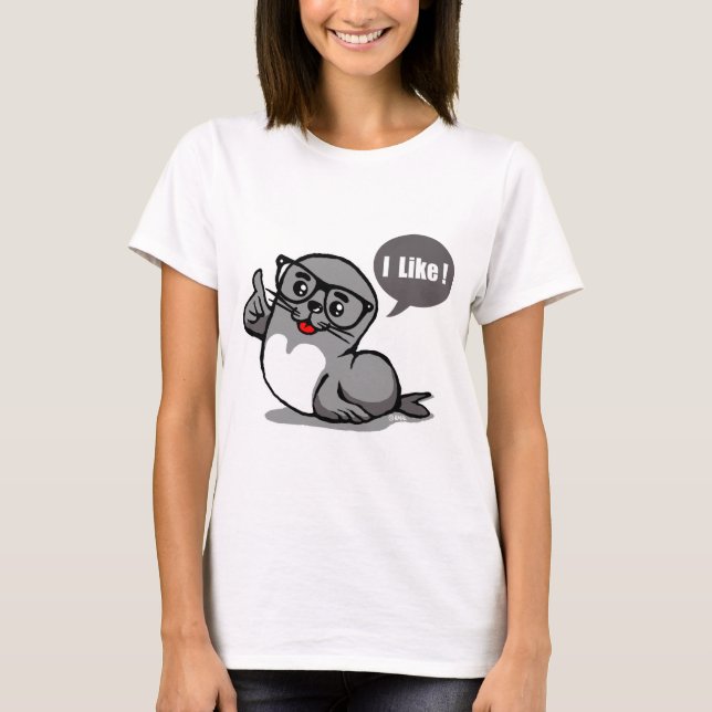 Försegla av godkännande t-shirt (Framsida)