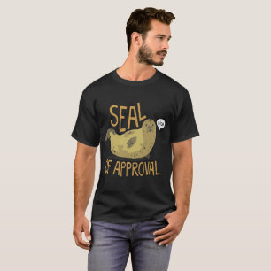 Försegla av godkännande t shirt