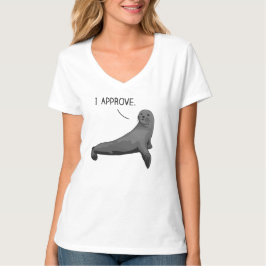 Försegla av godkännande t shirt