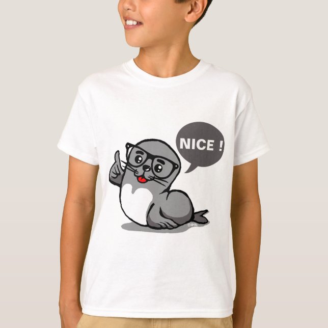 Försegla av godkännande t-shirt (Framsida)