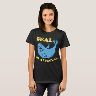 försegla av godkännande tee shirt