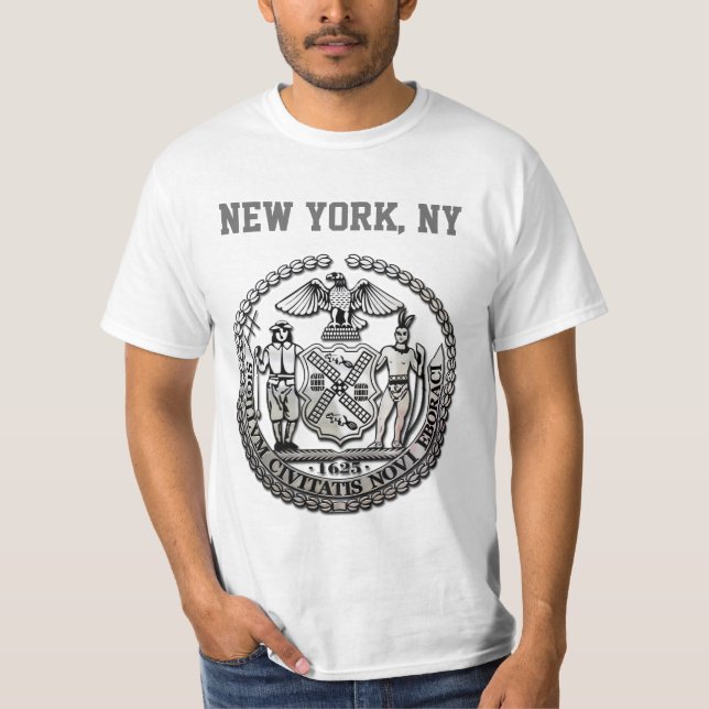 Försegla av New York T-shirt (Framsida)