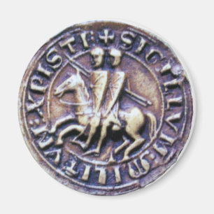 FÖRSEGLA AV RIDDARNA TEMPLAR MAGNET