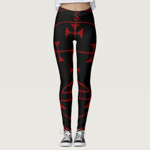Försegla av Samigina beställnings- Magick damask Leggings