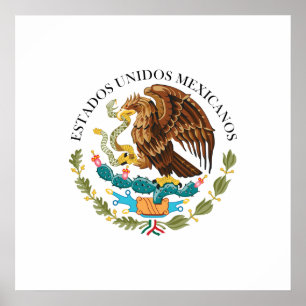 Försegla den regerings- Mexico, Mexico Poster