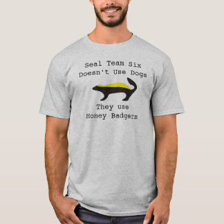 Försegla honey badger för lag sex t shirt