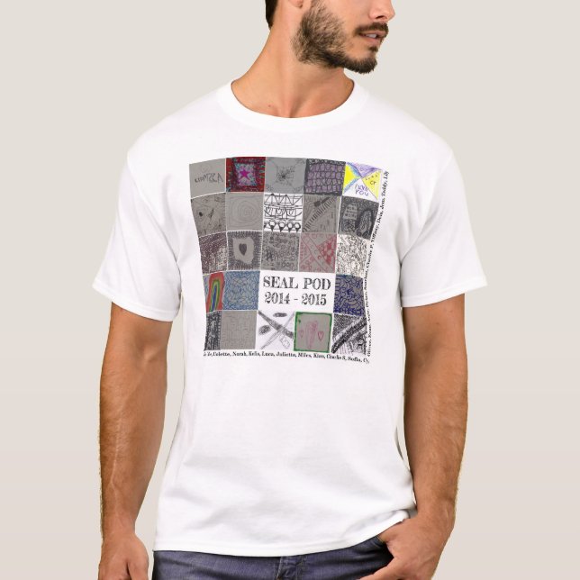 Försegla poden 2014-2015 #2 tee shirt (Framsida)
