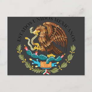 Försegla regeringen Mexiko, Mexiko Vykort