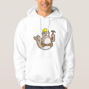 Försegla som Carpenter med Hammer & Hat Hoodie