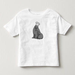 Försegla som Cook med Chef hat T Shirt