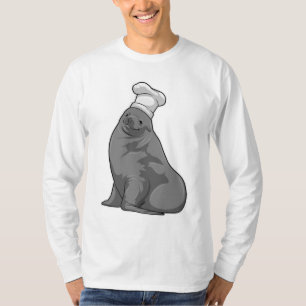 Försegla som Cook med Chef hat T Shirt