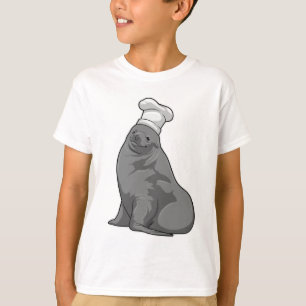 Försegla som Cook med Chef hat T Shirt