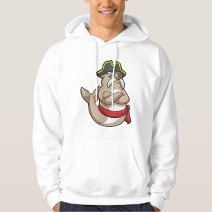 Försegla som Pirat med Pirat hat Hoodie