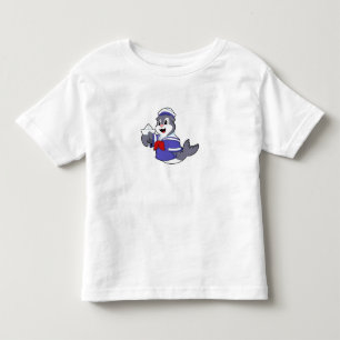 Försegla som sjöman med båt t shirt